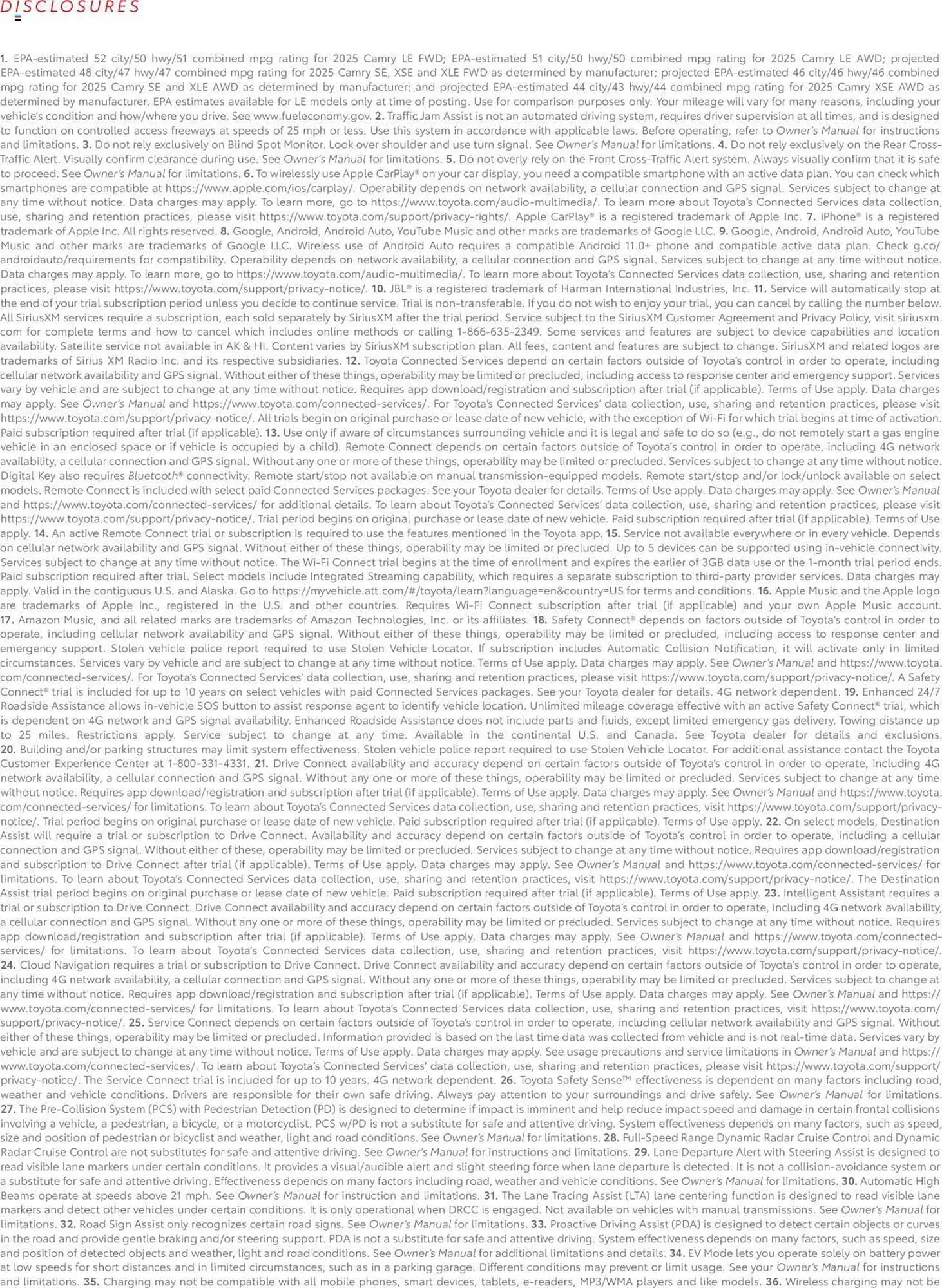 Weekly ad Toyota Weekly Ad from August 1 to December 31 2025 - Page 20