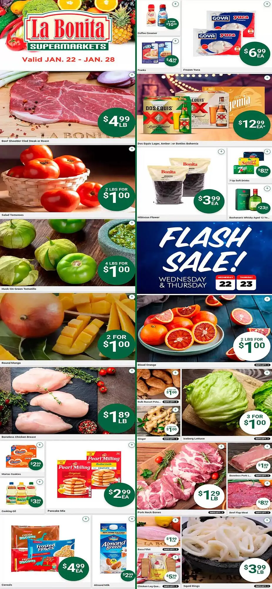 La Bonita Supermarkets Weekly Ad - 1