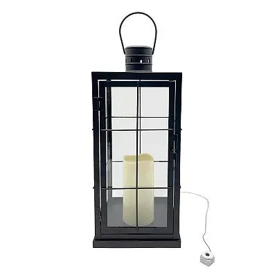 Black Wire Decorative LED Lantern