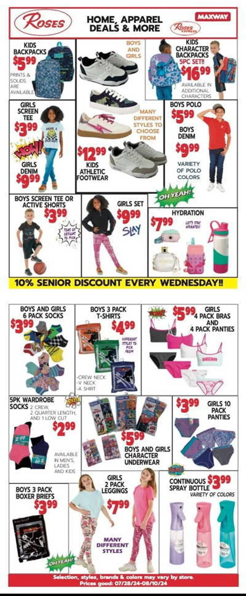 Roses Discount Store Weekly Ad - 1