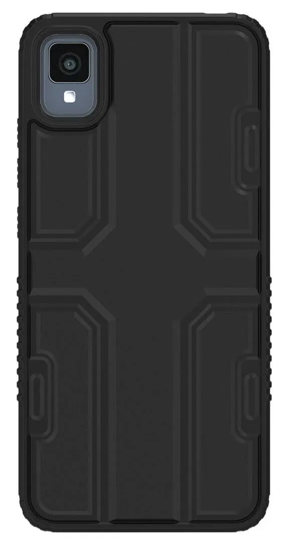 Estuche rígido para Quikcell TCL 30 Z OPERATOR - Negro Armadura