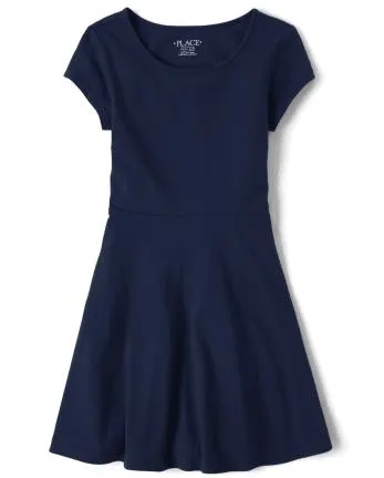 Vestido de patinadora para niñas - tidal