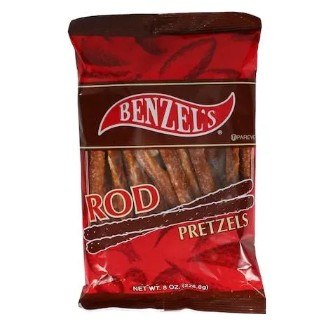 Benzel's Pretzel Rods, 8 oz. Bags