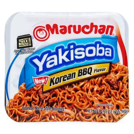 Maruchan® Yakisoba Korean Bbq Japanese Home Style Noodle Bowl 4.12oz