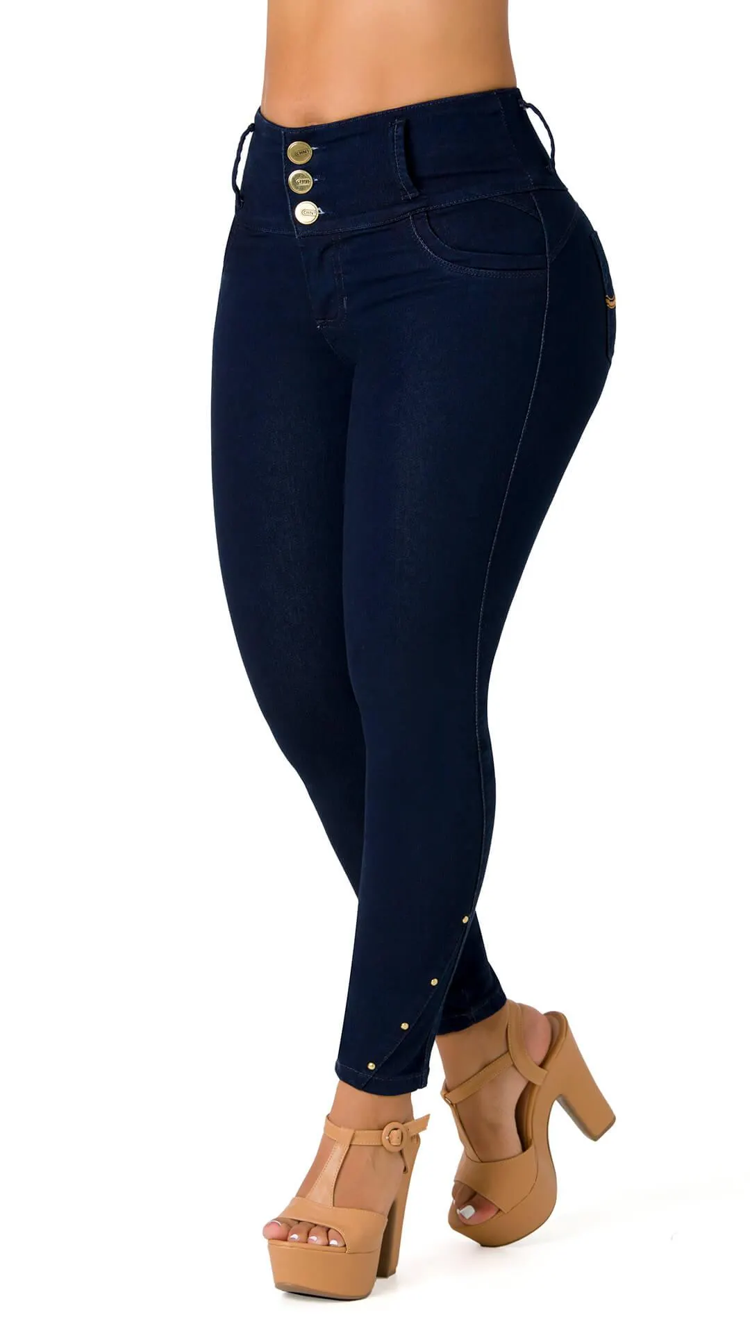 Jean Levantacola Detalle En Bolsillo 71244PAT-B