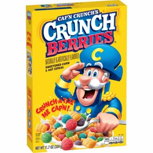 Cap'n Crunch's® Sweetened Corn & Oat Cereal Crunch Berries® Cereal