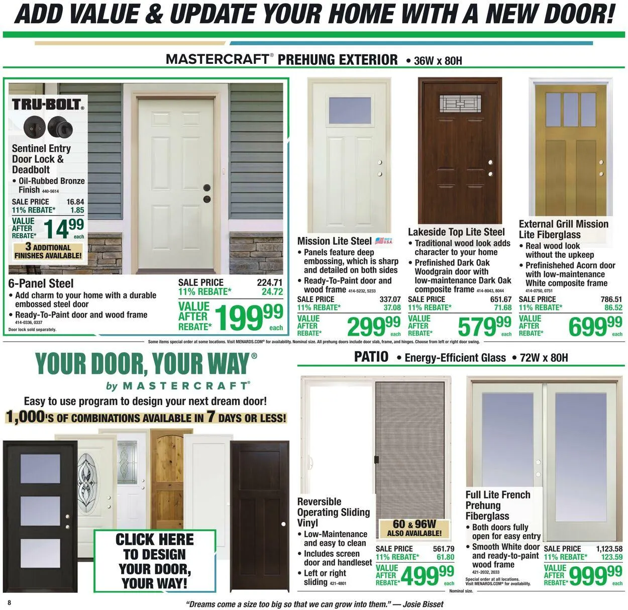 Catálogo de Menards Current weekly ad 30 de septiembre al 11 de octubre 2026 - Página 2