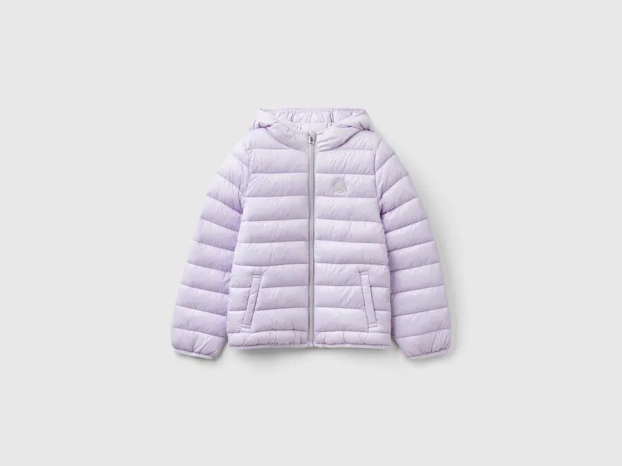 Cazadora acolchada con capucha