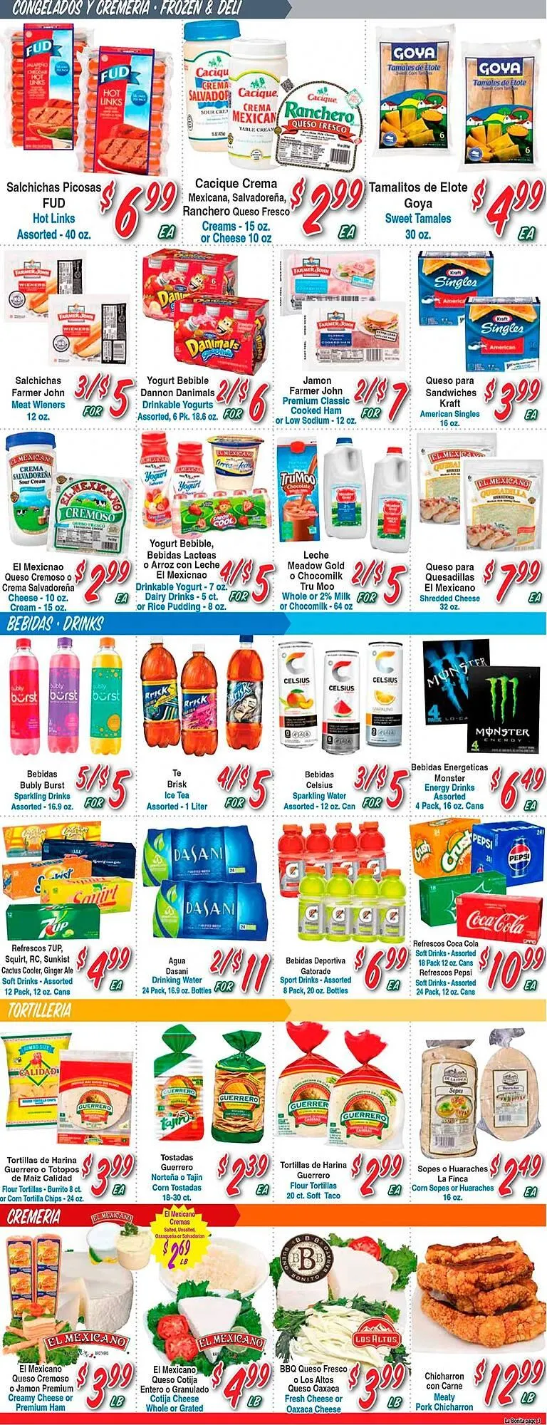 Catálogo de La Bonita Supermarkets Weekly Ad 19 de junio al 25 de junio 2024 - Página 3