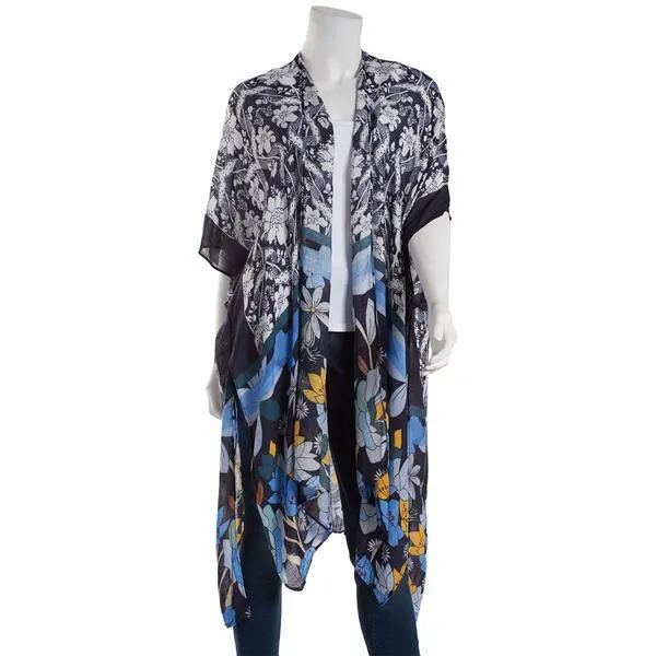 Womens Modena Tudor Floral Kimono