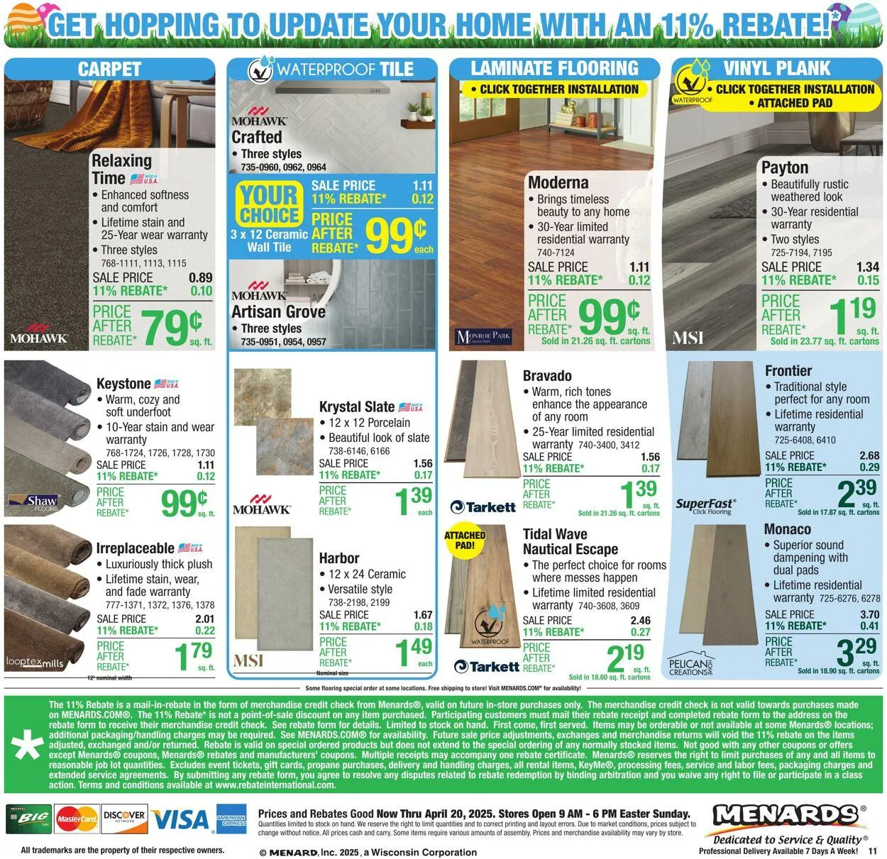 Catálogo de Menards Current weekly ad 9 de abril al 20 de abril 2025 - Página 21