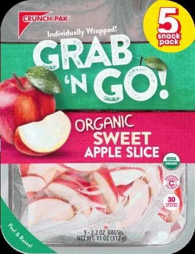 Crunch Pak® Grab 'N Go Organic Sweet Apple Slices