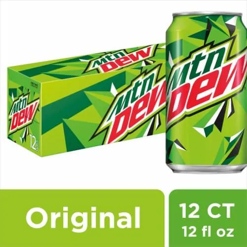 Mountain Dew® Soda Cans LIMIT OF 10