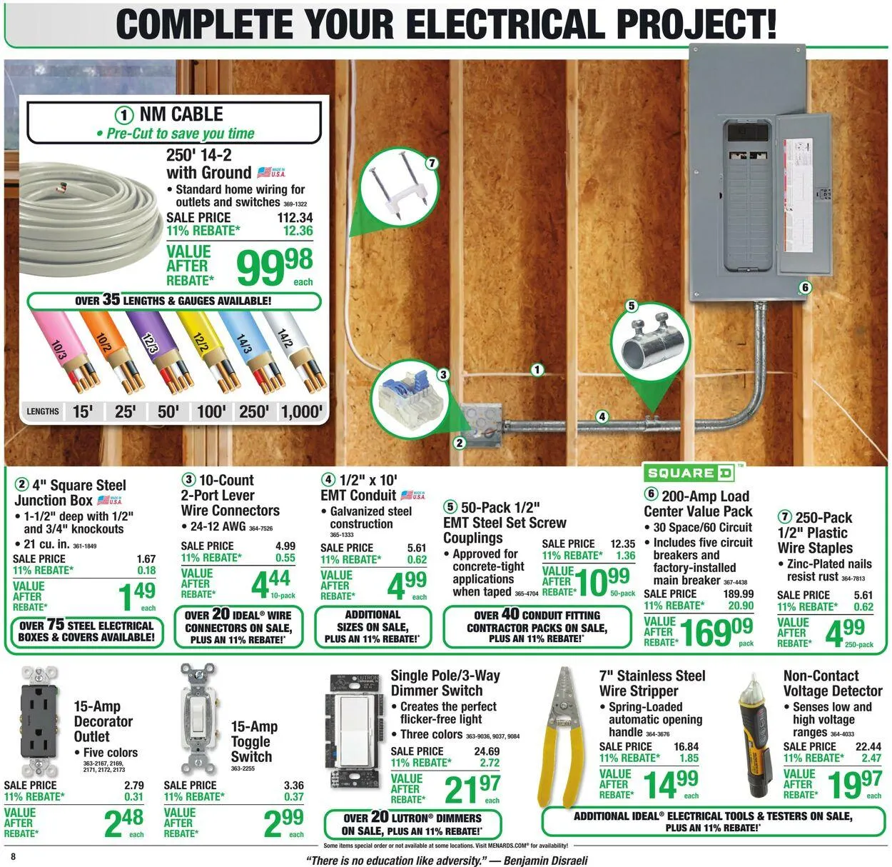 Catálogo de Menards Current weekly ad 8 de julio al 19 de julio 2026 - Página 1