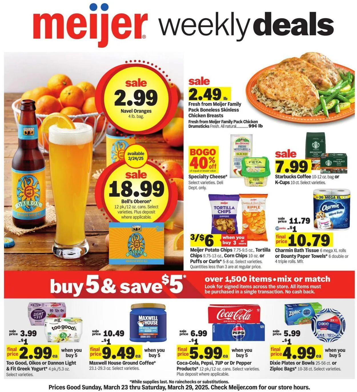 Catálogo de Meijer Current weekly ad 23 de marzo al 29 de marzo 2025 - Página 1