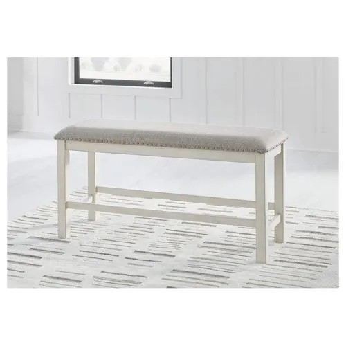 Robbinsdale 49" Counter Height Dining Bench - Antique White