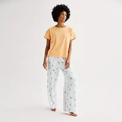 Women's Sonoma Goods For Life® Pajama Top & Pajama Pants Set