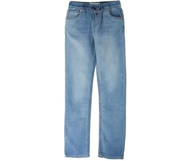 Big Boys Skinny Knit Pull On Denim Jeans