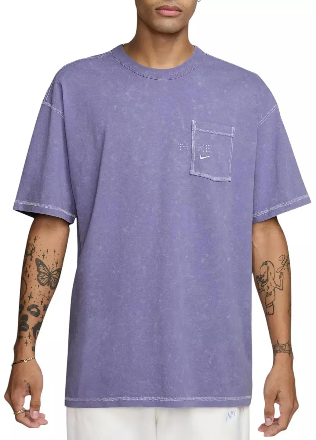 Nike Men's Sportswear Max90 Vintage Wash Pocket Graphic T-Shirt