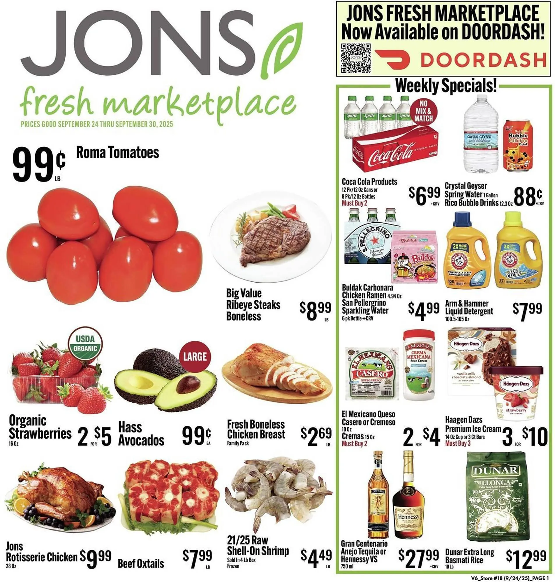 Weekly ad Jons International weekly ad from September 24 to September 30 2025 - Page 1