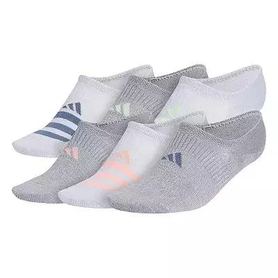 Women's adidas Superlite 3.0 6-Pack Super No Show Socks