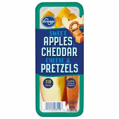 Kroger® Sweet Apples Pretzels & Cheddar Cheese Snack Tray