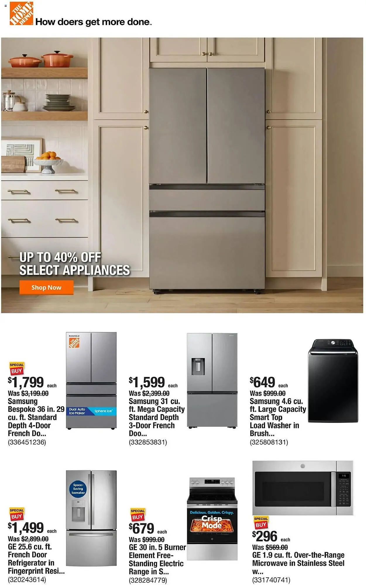 Weekly ad The Home Depot flyer from December 18 to December 26 2025 - Page 1