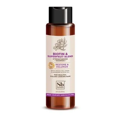 Soapbox Biotin & Superfruit Blend Strenghtening Shampoo - Restore & Volumize, 16 fl oz