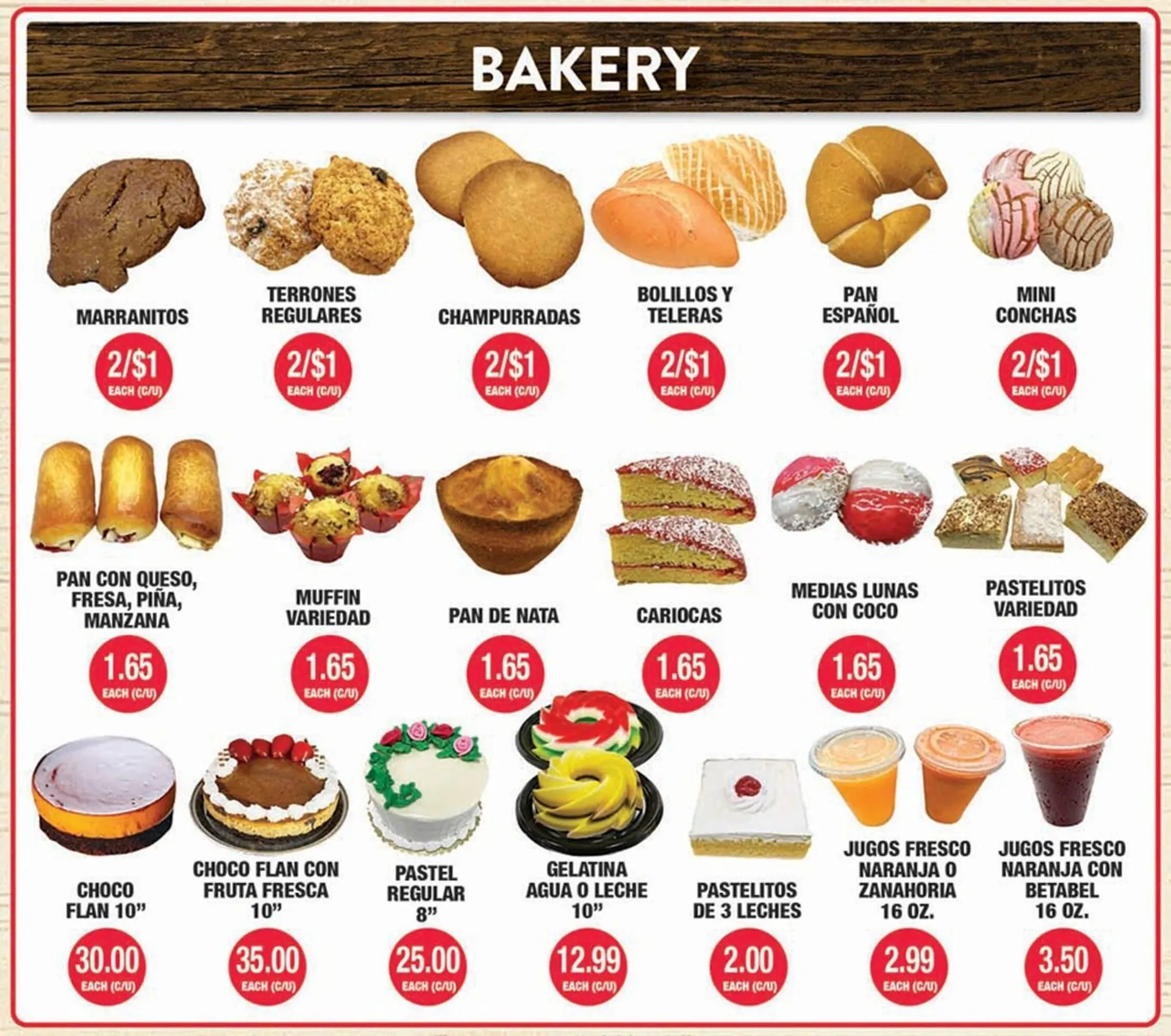 Carnicerias Jimenez weekly ad - 1