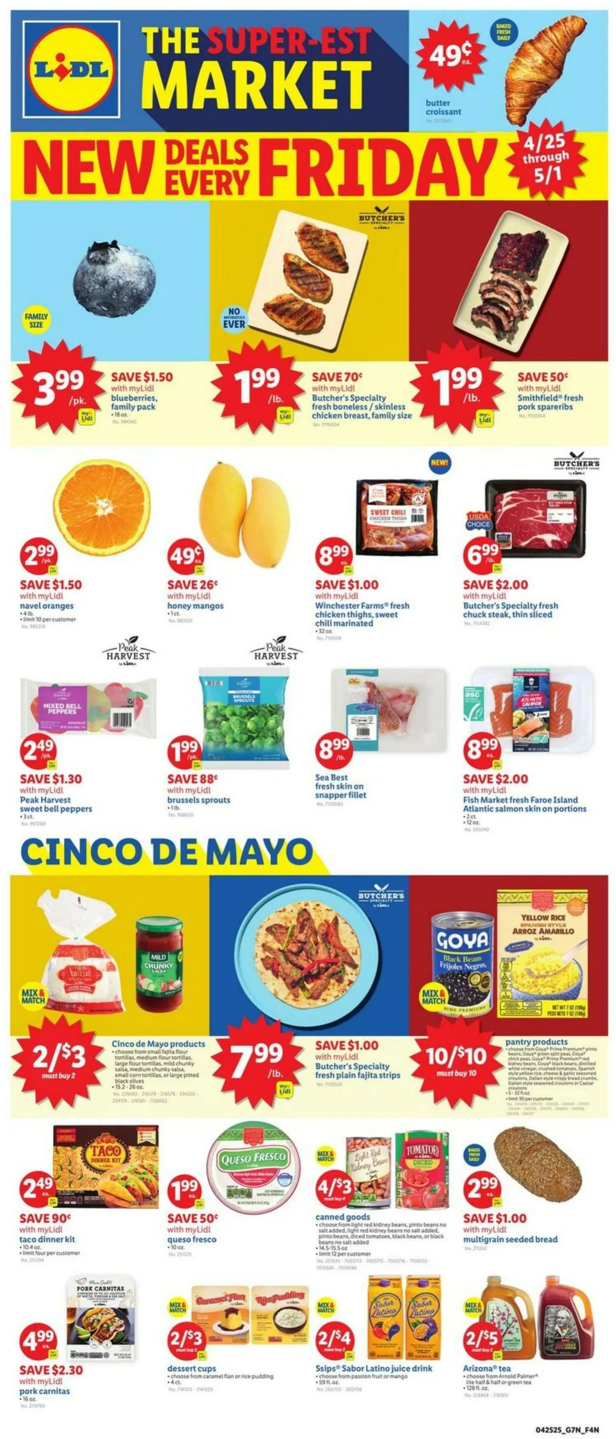 Catálogo de Lidl Current weekly ad 25 de abril al 1 de mayo 2025 - Página 1