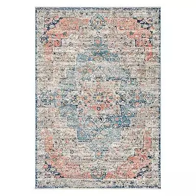 nuLOOM Sawyer Flourishing Medallion Area Rug