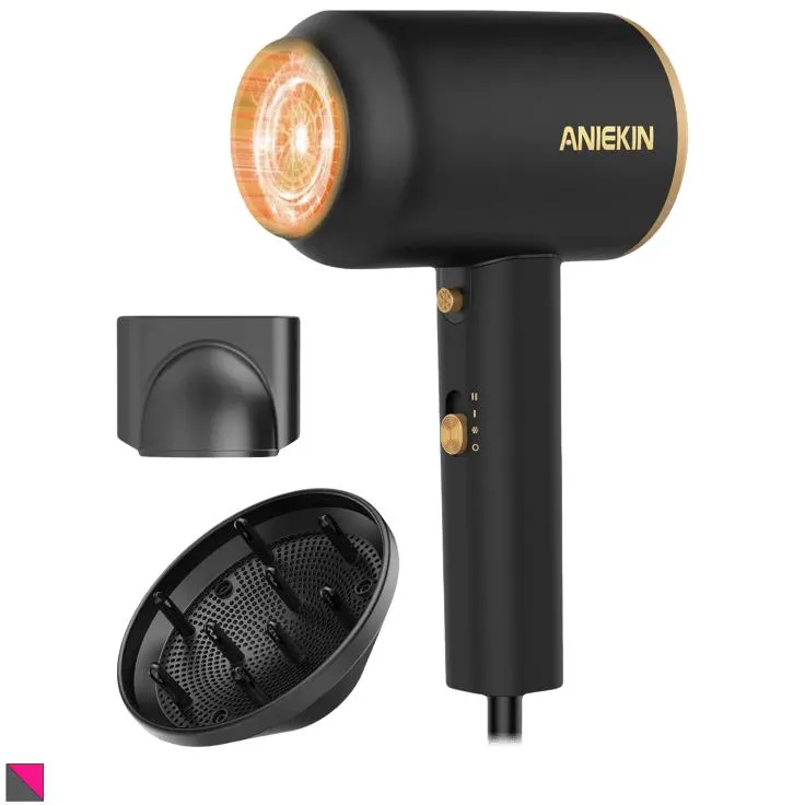 Aniekin Secador de Pelo de 1875 Vatios con Accesorios