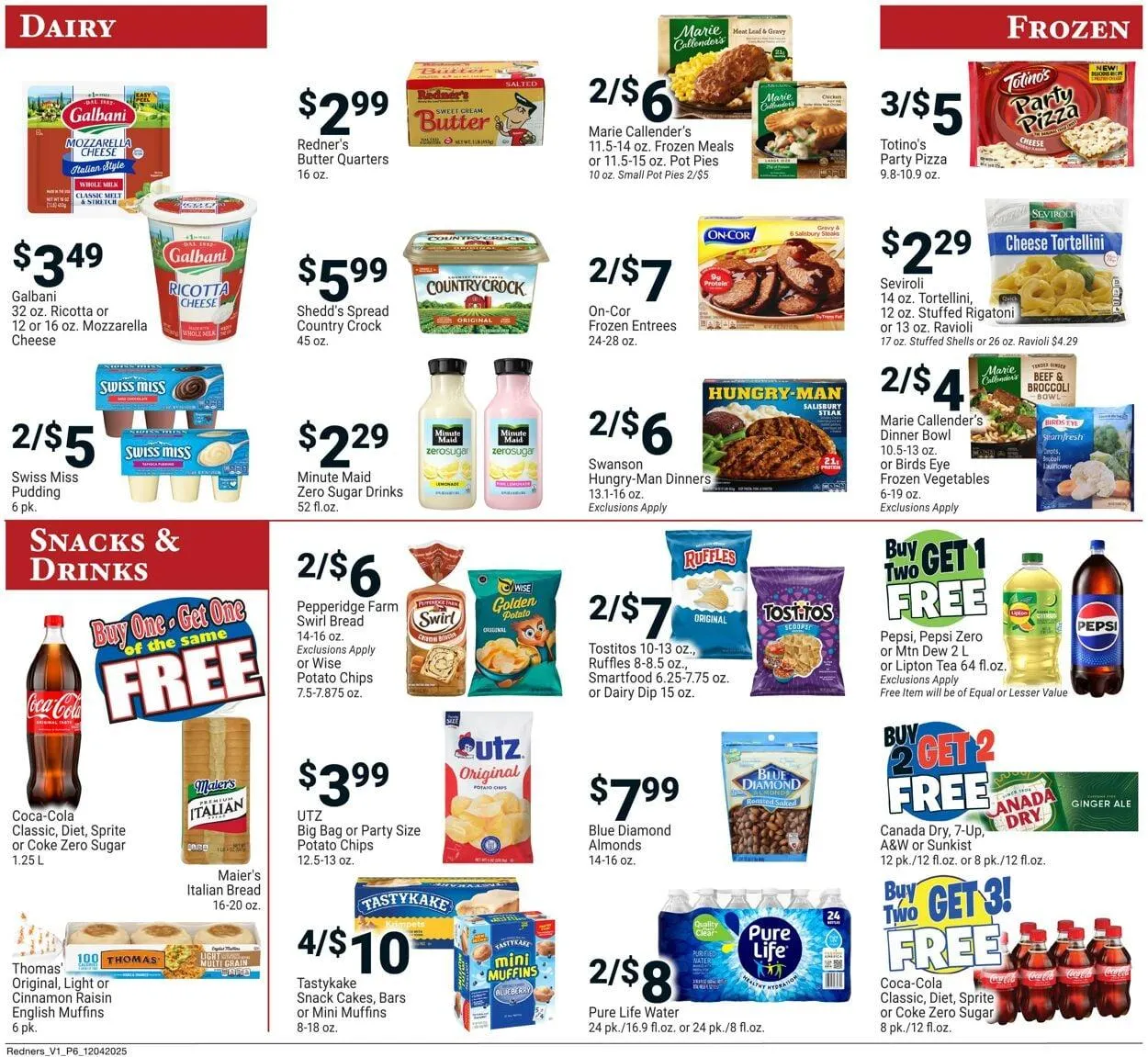 Weekly ad Redner’s Warehouse Market Current weekly ad from December 4 to December 10 2025 - Page 6