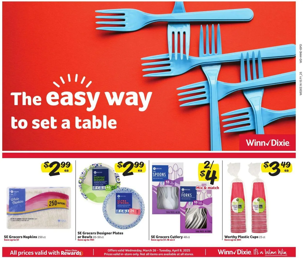 Catálogo de Winn Dixie Current weekly ad 26 de marzo al 8 de abril 2025 - Página 6