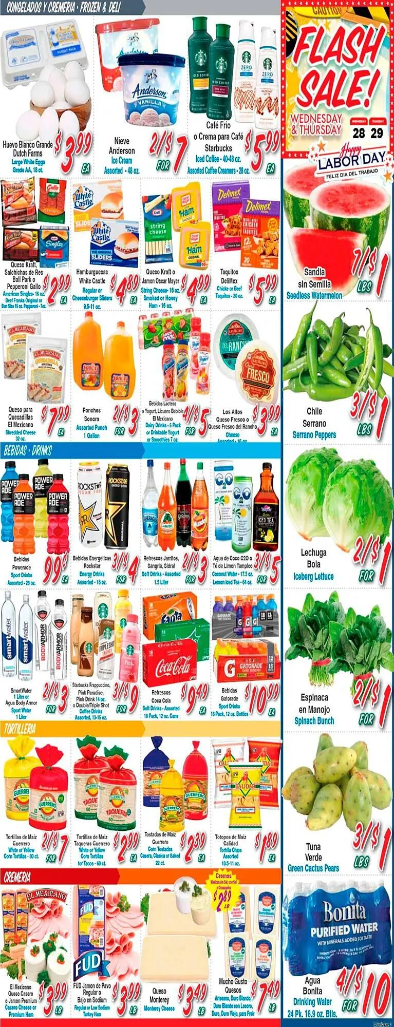 Catálogo de La Bonita Supermarkets Weekly Ad 28 de agosto al 11 de septiembre 2024 - Página 3