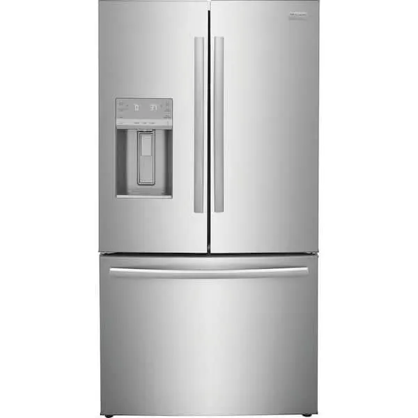 Gallery 22.6 cu. ft. French Door Refrigerator in Stainless Steel, Counter-Depth