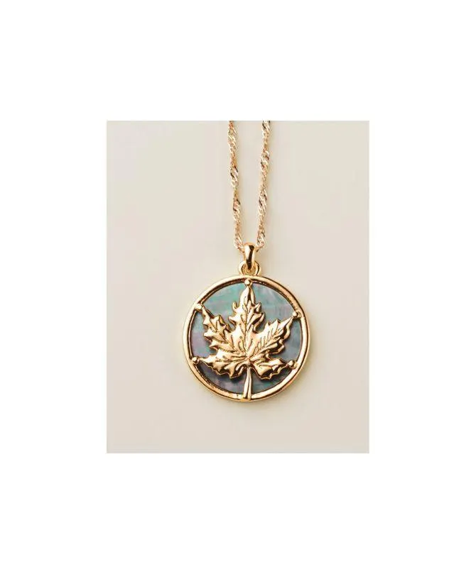 Pearlescent Season Leaf Necklace | Avon  