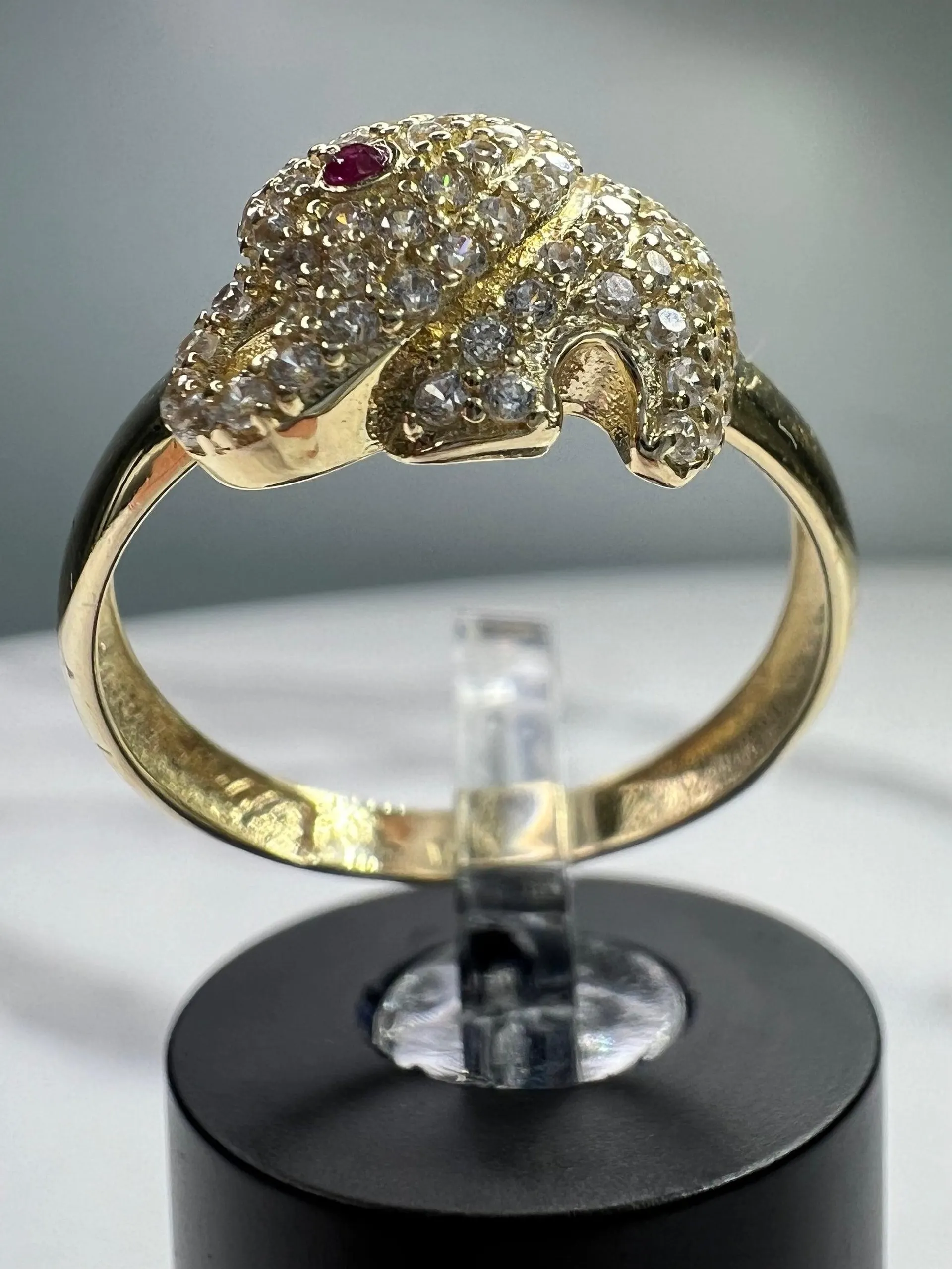 14K Elephant Ring