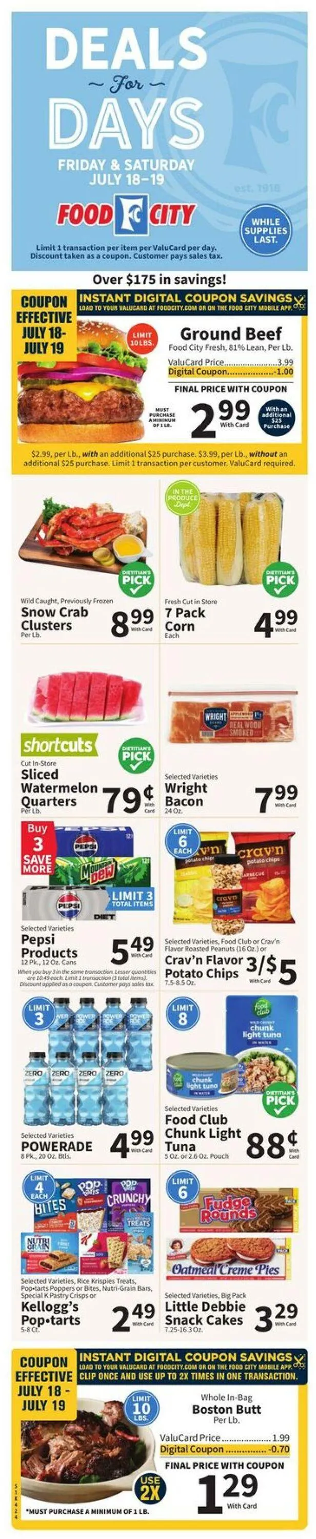 Food City Current weekly ad - 1