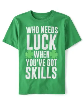 Boys St. Patrick's Skills Graphic Tee - ireland
