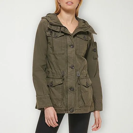 Levi's® Womens Hooded Midweight Anorak Jacket