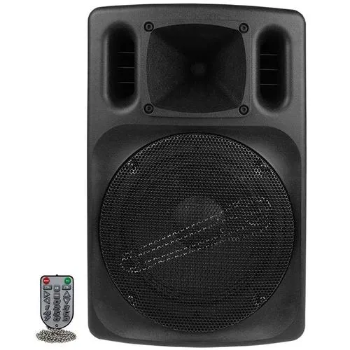 - 15" 700 Watt Bluetooth PA Speaker - Black