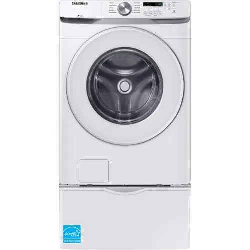 - 4.5 CuFt Smart Front Load Washer With Shallow Depth In White