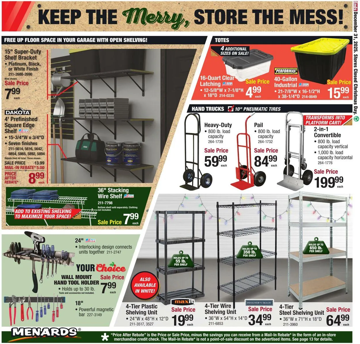Catálogo de Menards Current weekly ad 29 de noviembre al 31 de diciembre 2025 - Página 14