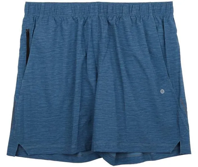 Mens 7in. 2-IN-1 Space Dye Woven Running Shorts