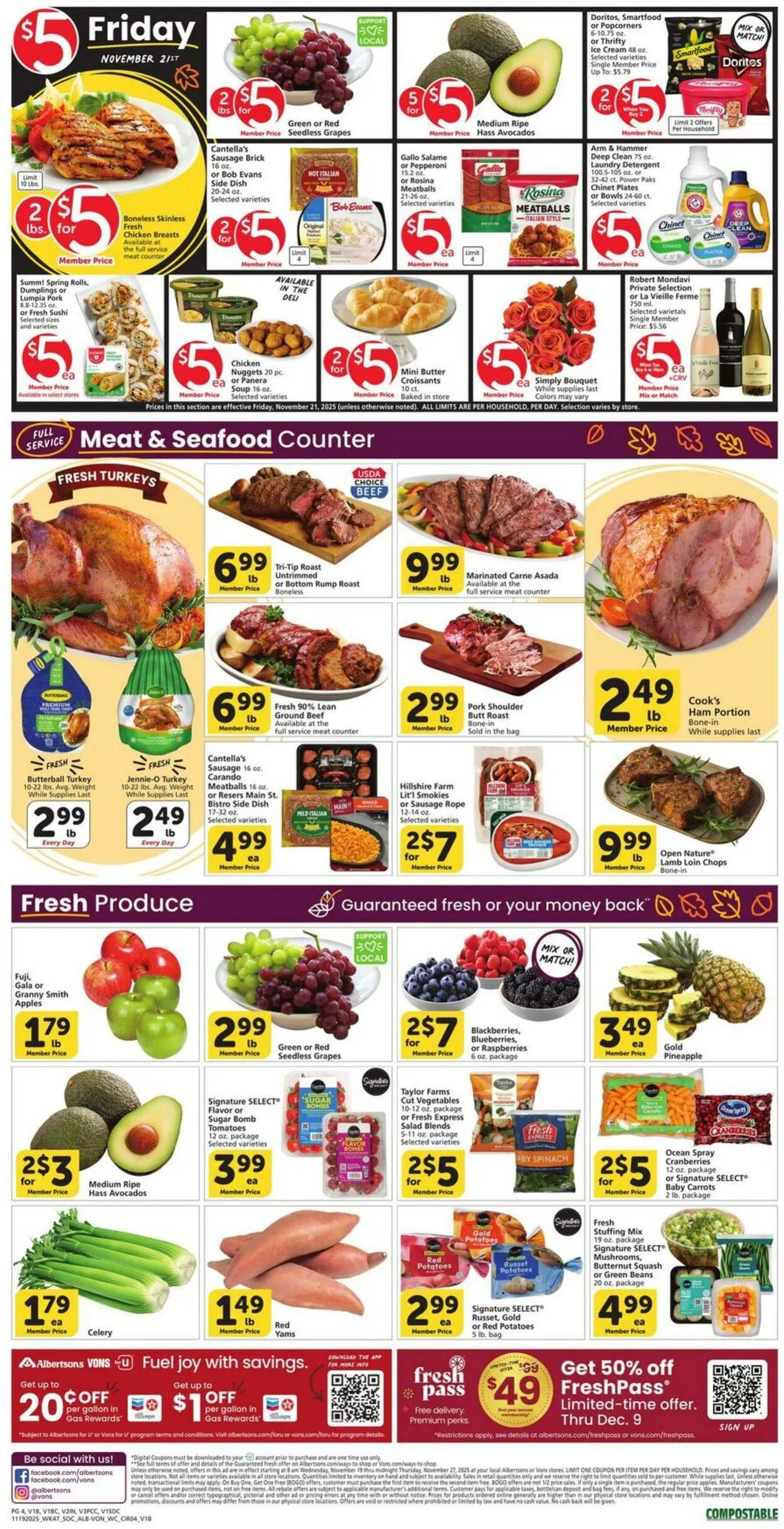 Weekly ad Vons Current weekly ad from November 19 to November 27 2025 - Page 5