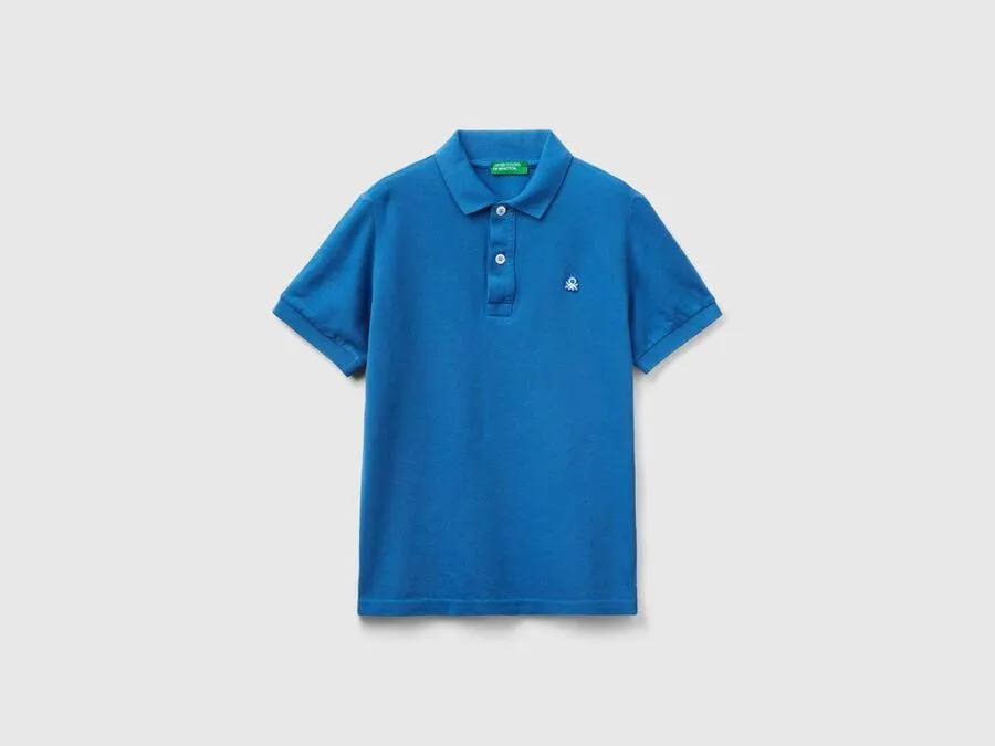 Polo slim fit de 100 % algodón orgánico