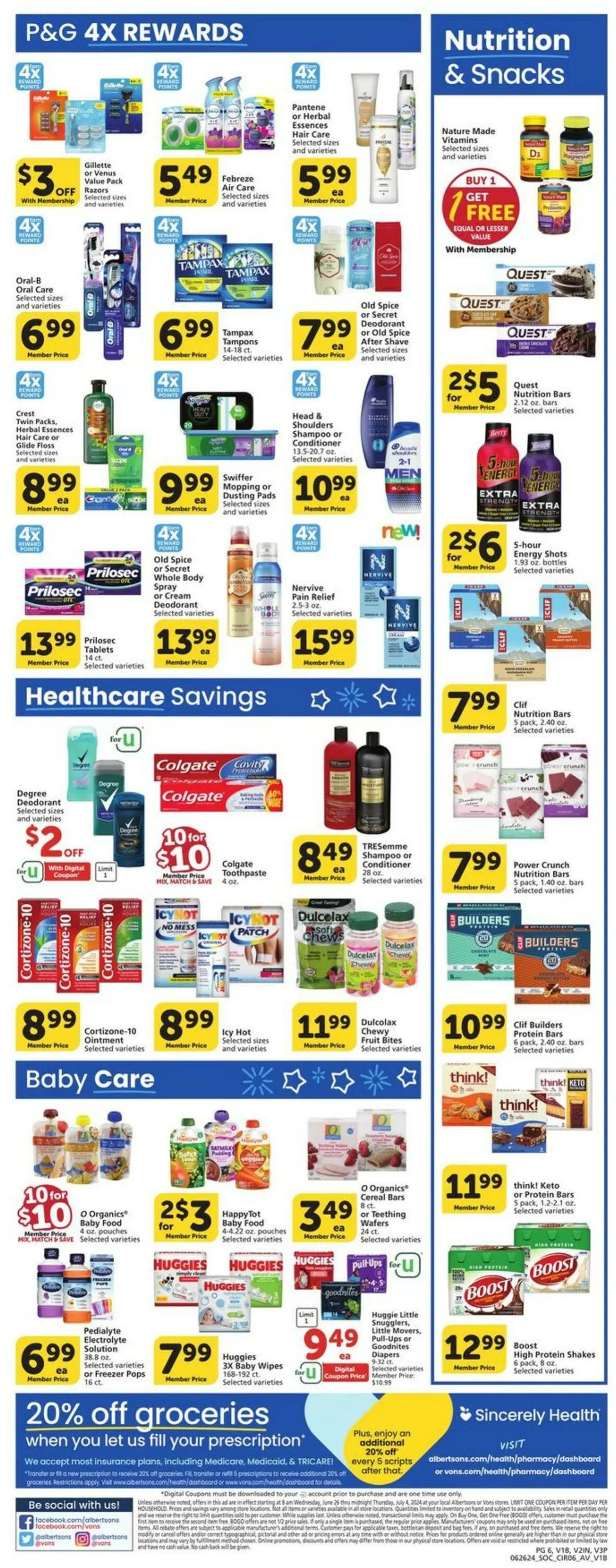 Catálogo de Vons Current weekly ad 26 de junio al 4 de julio 2024 - Página 5