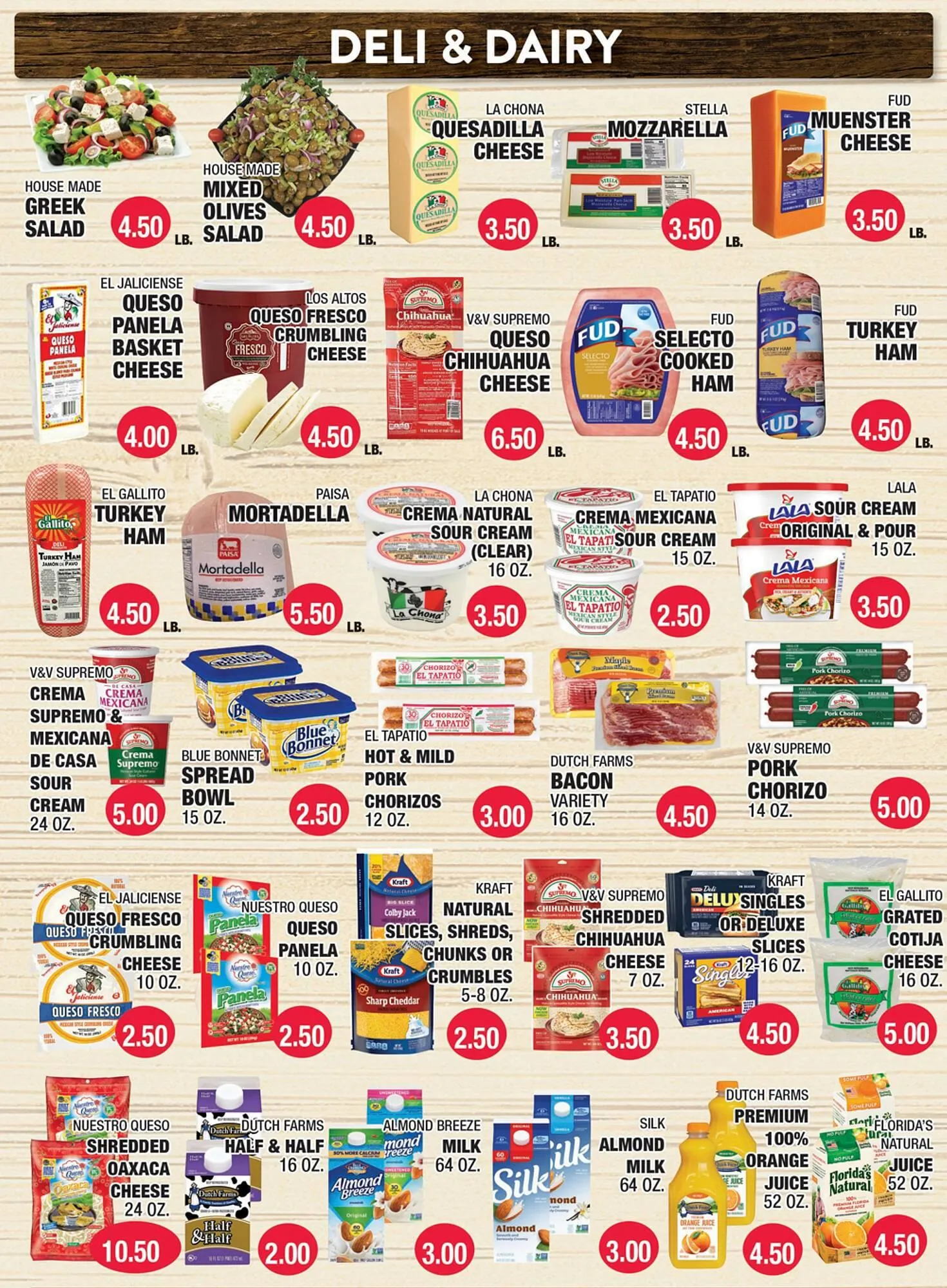 Carnicerias Jimenez Weekly Ad - 1