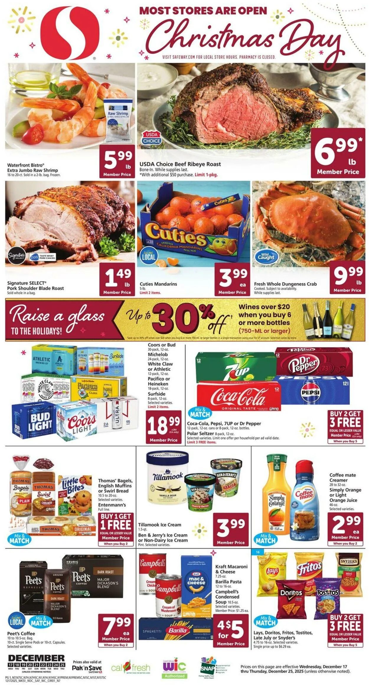 Catálogo de Safeway Current weekly ad 17 de diciembre al 25 de diciembre 2025 - Página 3